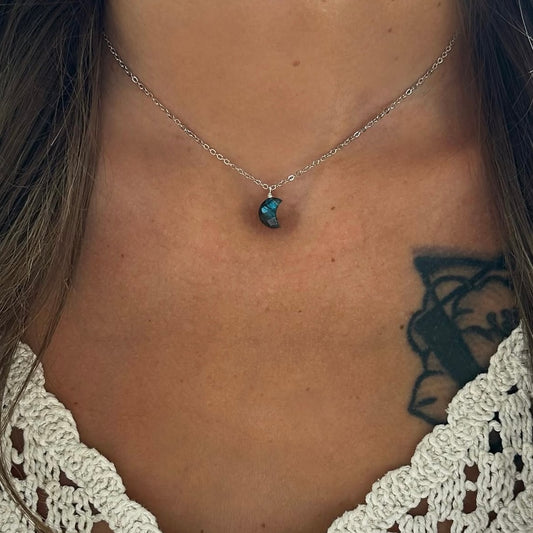 Labradorite Tiny Moon