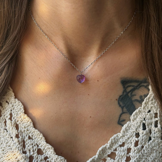 Amethyst Heart