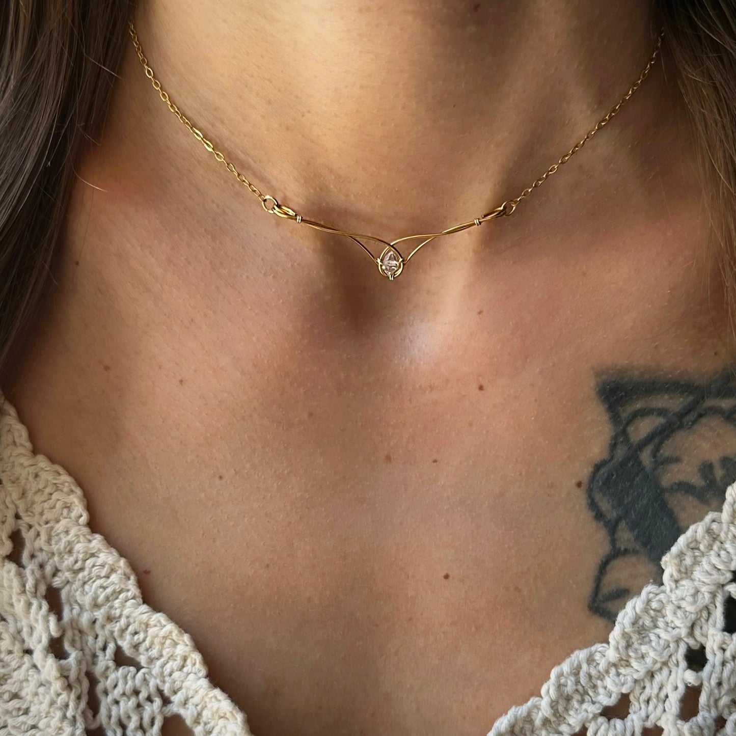 Herkimer Diamond Necklace