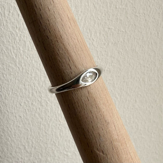 Silver Clay Ring